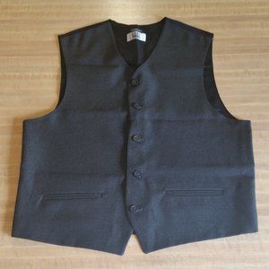 City Streets Men's Gray Vest - Medium